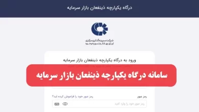 ورود به سامانه درگاه یکپارچه ذینفعان بازار سرمایه ddn.csdiran.ir